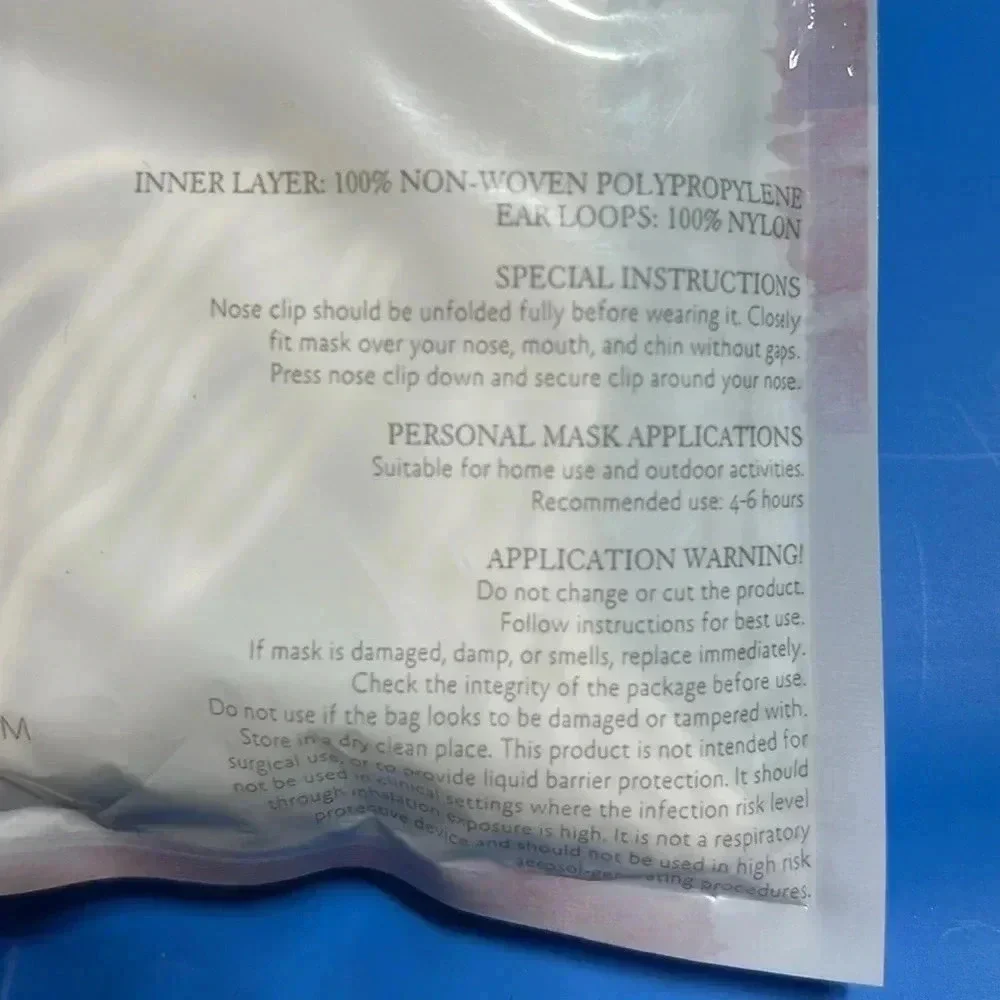 Jessica Simpson ladies face covers ‎ mask 10pck